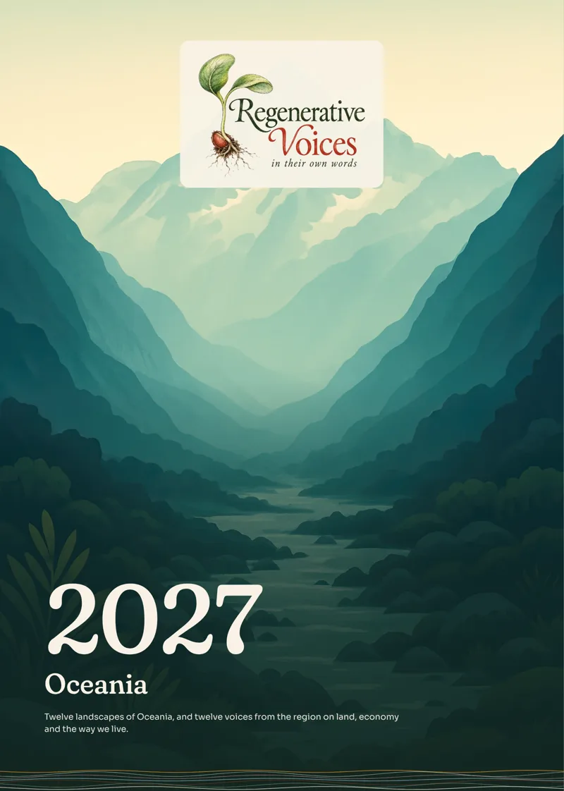 Cover of the 2027 Oceania calendar