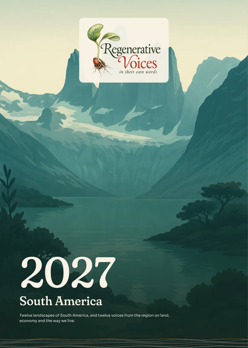 Cover of the 2027 South America calendar